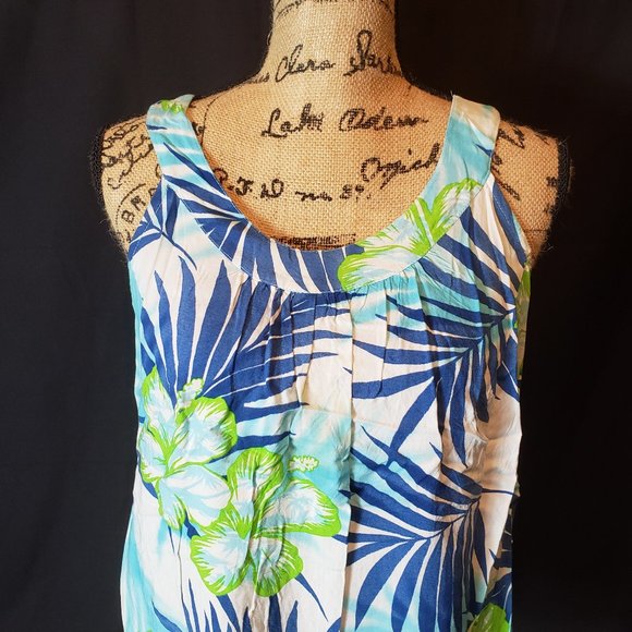 Scoop neck sleeveless summer top - Picture 4 of 5